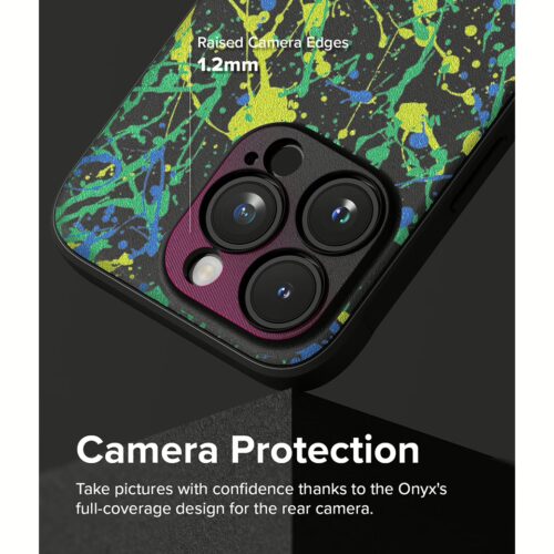 Ringke รุ่น Onyx Design - เคส iPhone 15 Pro - ลาย Action Painting - Image 7