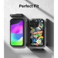 Ringke รุ่น Onyx Design - เคส iPhone 15 Pro - ลาย Sticker