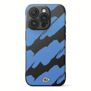 Ringke รุ่น Onyx Design - เคส iPhone 15 Pro - ลาย Blue Brush