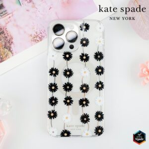 Kate Spade รุ่น Protective Case with MagSafe - เคส iPhone 15 Pro - สี Daisy Chain