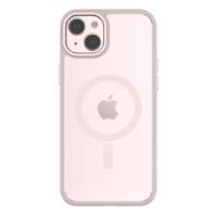 QDOS รุ่น Hybrid Soft with Snap (MagSafe) - เคส iPhone 15 Plus - สี Light Pink
