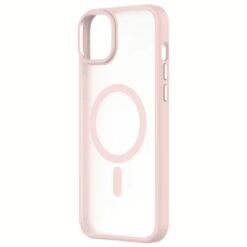 QDOS รุ่น Hybrid Soft with Snap (MagSafe) - เคส iPhone 15 Plus - สี Light Pink