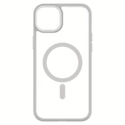 QDOS รุ่น Hybrid Soft with Snap (MagSafe) - เคส iPhone 15 Plus - สี White Grey