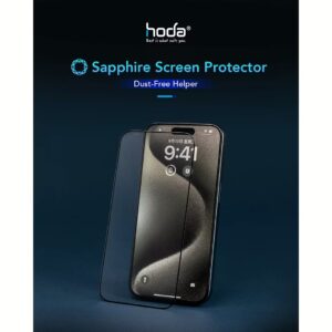 Hoda รุ่น Sapphire Screen Protector - ฟิล์มกระจก iPhone 15 Pro