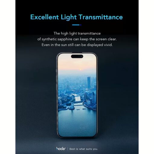 Hoda รุ่น Sapphire Screen Protector - ฟิล์มกระจก iPhone 15 Pro - Image 9