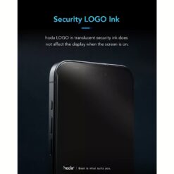Hoda รุ่น Sapphire Screen Protector - ฟิล์มกระจก iPhone 15 Pro