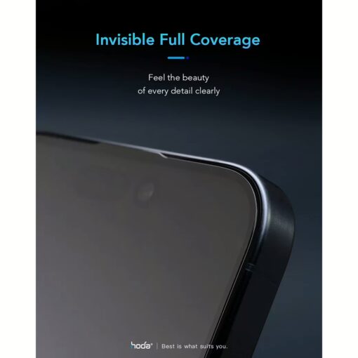 Hoda รุ่น Sapphire Screen Protector - ฟิล์มกระจก iPhone 15 Pro - Image 11