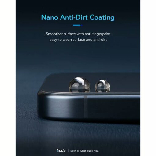 Hoda รุ่น Sapphire Screen Protector - ฟิล์มกระจก iPhone 15 Pro - Image 13