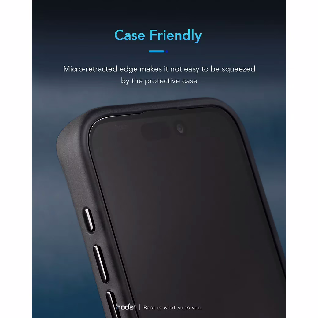 Hoda รุ่น Sapphire Screen Protector - ฟิล์มกระจก iPhone 15 Pro