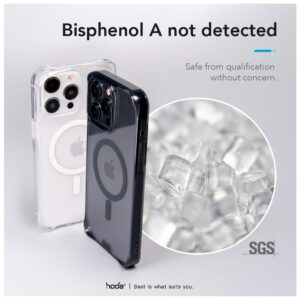 Hoda รุ่น Crystal Pro with MagSafe - เคส iPhone 15 Pro - สี Clear