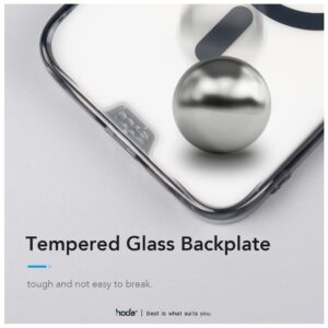 Hoda รุ่น Crystal Pro with MagSafe - เคส iPhone 15 Pro - สี Clear