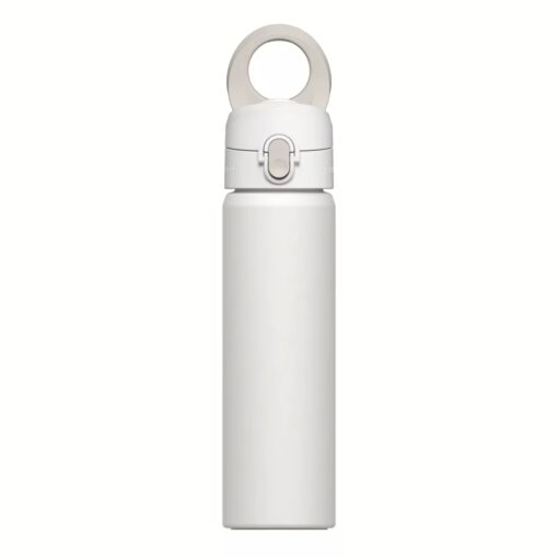 กระบอกพร้อมที่วางโทรศัพท์รองรับ MagSafe Rhinoshield รุ่น AquaStand Stainless Steel - สี Classic White (แบบมีหลอด)