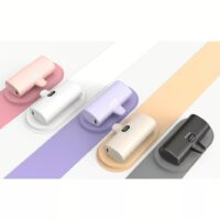Photofast รุ่น Lighting Power PD หัวชาร์จ Lightning - พาวเวอร์แบงค์ ความจุ 5,000mAh - สี Vanilla Milk