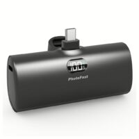 Photofast รุ่น Lighting Power PD หัวชาร์จ Type-C - พาวเวอร์แบงค์ ความจุ 5,000mAh - สี Black