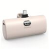 Photofast รุ่น Lighting Power PD หัวชาร์จ Type-C - พาวเวอร์แบงค์ ความจุ 5,000mAh - สี Milk Tea
