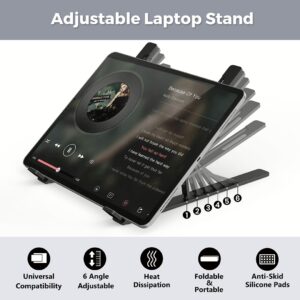 ขาตั้งโน้ตบุ๊ค Mono Dsign รุ่น Aluminium XL Laptop Stand (พร้อมกระเป๋า) - สีดำ