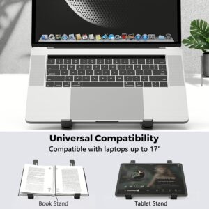 ขาตั้งโน้ตบุ๊ค Mono Dsign รุ่น Aluminium XL Laptop Stand (พร้อมกระเป๋า) - สีดำ