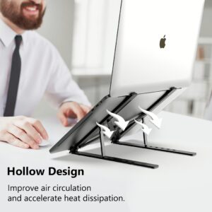 ขาตั้งโน้ตบุ๊ค Mono Dsign รุ่น Aluminium XL Laptop Stand (พร้อมกระเป๋า) - สีดำ