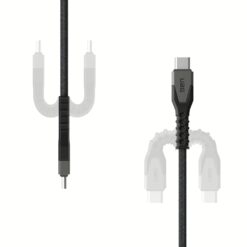สายชาร์จ UAG รุ่น Rugged Kevlar USB C-to-USB C Cable ความยาว 1.5 เมตร - สี Black/Gray