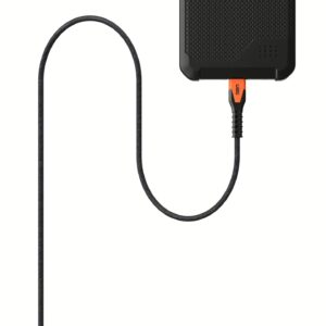 สายชาร์จ UAG รุ่น Rugged Kevlar USB C-to-USB C Cable ความยาว 1.5 เมตร - สี Black/Orange