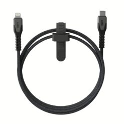 สายชาร์จ UAG รุ่น Rugged Kevlar USB C-to-Lightning Cable ความยาว 1.5 เมตร - สี Black/Gray