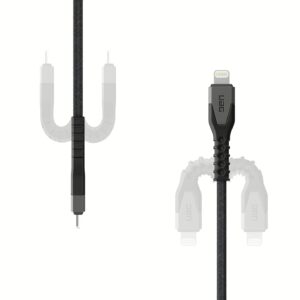 สายชาร์จ UAG รุ่น Rugged Kevlar USB C-to-Lightning Cable ความยาว 1.5 เมตร - สี Black/Gray 9 สายชาร์จ UAG รุ่น Rugged Kevlar USB C-to-Lightning Cable ความยาว 1.5 เมตร - สี Black/Gray
