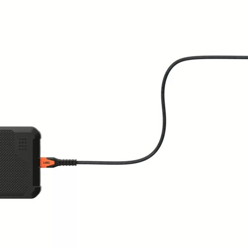 สายชาร์จ UAG รุ่น Rugged Kevlar USB C-to-Lightning Cable ความยาว 1.5 เมตร - สี Black/Orange - Image 6