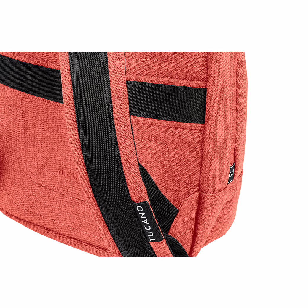 Tucano รุ่น Ted Backpack - iPad Pro 11″ / Laptops 11″ - กระเป๋า - สี Coral Red