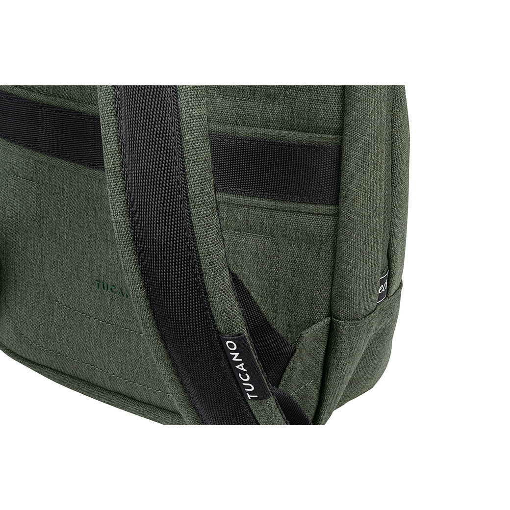 Tucano รุ่น Ted Backpack - iPad Pro 11″ / Laptops 11″ - กระเป๋า - สี Military Green