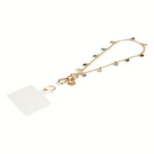 Kate Spade New York รุ่น Phone Charm - สายคล้องข้อมือ - ลาย High Shine