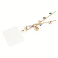 Kate Spade New York รุ่น Phone Charm - สายคล้องข้อมือ - ลาย High Shine