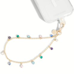 Kate Spade New York รุ่น Phone Charm - สายคล้องข้อมือ - ลาย High Shine