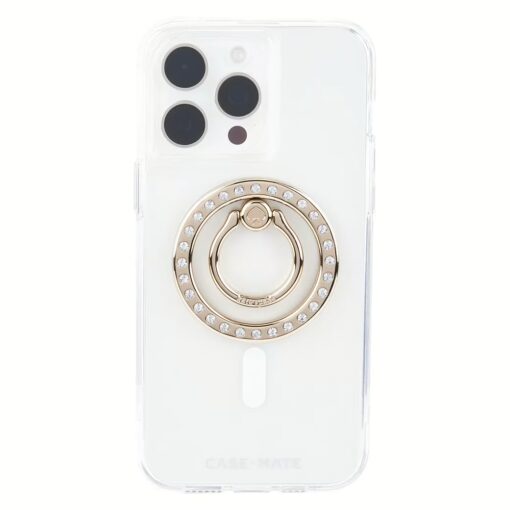 Kate Spade New York รุ่น Magnetic Ring Stand - แหวนติดหลังมือถือ - ลาย Set In Stone