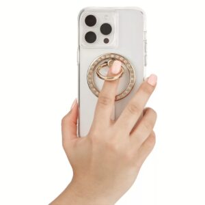 Kate Spade New York รุ่น Magnetic Ring Stand - แหวนติดหลังมือถือ - ลาย Set In Stone