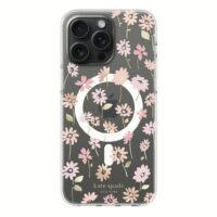 Kate Spade New York รุ่น Protective Hardshell for MagSafe - เคส iPhone 15 Pro Max - ลาย Flower Pot