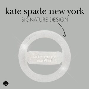Kate Spade New York รุ่น Magnetic Loop Grip - แหวนติดหลังมือถือ - สี That Sparkle Silver