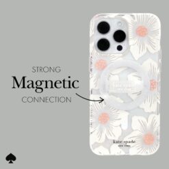 Kate Spade New York รุ่น Magnetic Loop Grip - แหวนติดหลังมือถือ - สี That Sparkle Silver