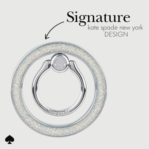 Kate Spade New York รุ่น Magnetic Ring Stand - แหวนติดหลังมือถือ - ลาย That Sparkle - Image 10