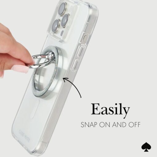 Kate Spade New York รุ่น Magnetic Ring Stand - แหวนติดหลังมือถือ - ลาย That Sparkle - Image 7
