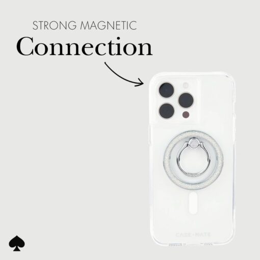Kate Spade New York รุ่น Magnetic Ring Stand - แหวนติดหลังมือถือ - ลาย That Sparkle - Image 6