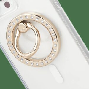 Kate Spade New York รุ่น Magnetic Ring Stand - แหวนติดหลังมือถือ - ลาย Set In Stone