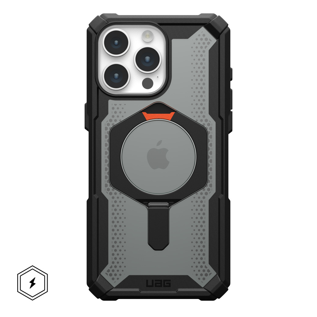 UAG รุ่น Plasma XTE MagSafe - เคส iPhone 15 Pro Max - สี Black/Orange