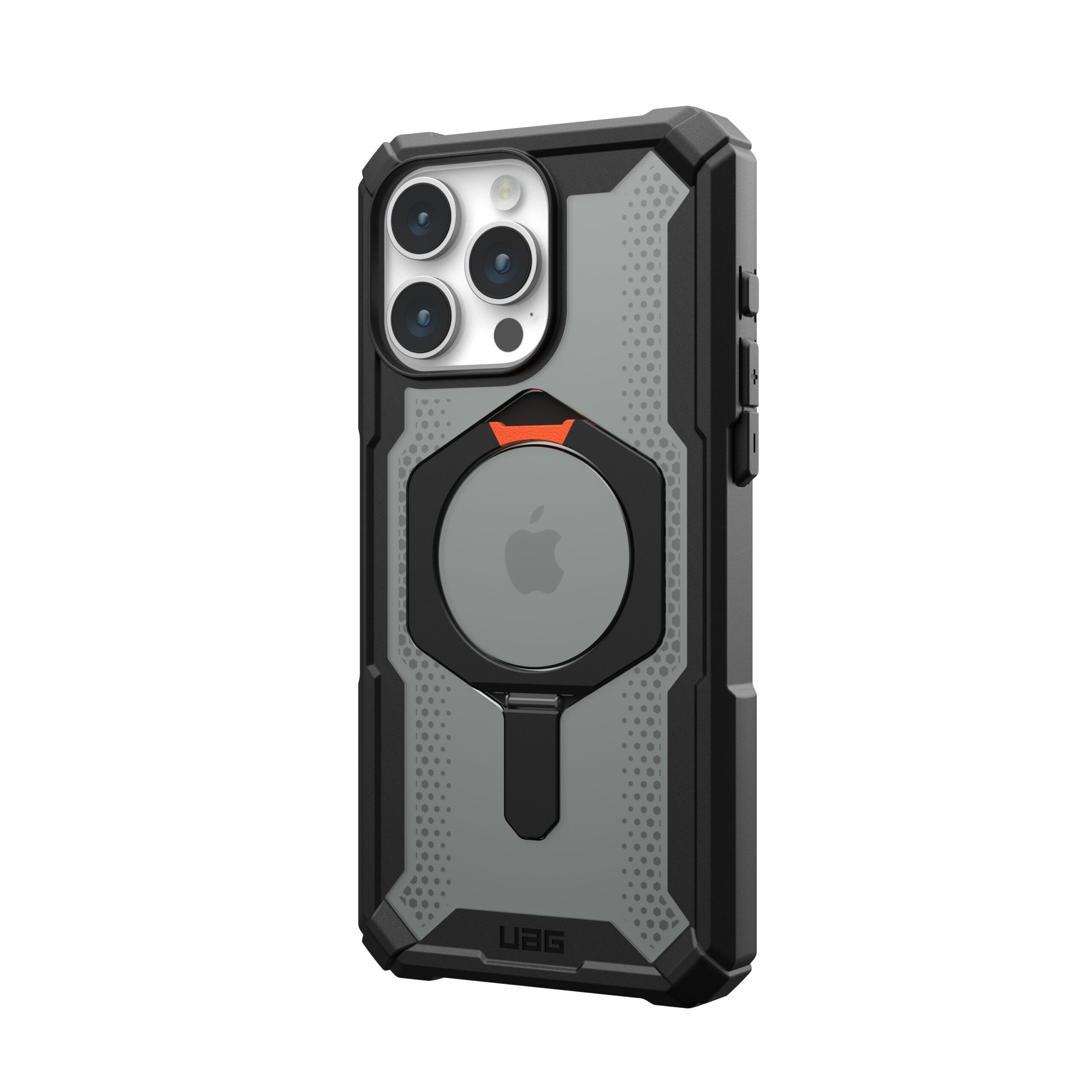 UAG รุ่น Plasma XTE MagSafe - เคส iPhone 15 Pro Max - สี Black/Orange