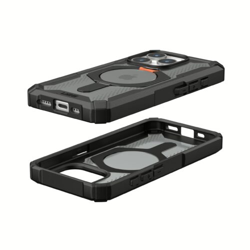 UAG รุ่น Plasma XTE MagSafe - เคส iPhone 15 Pro - สี Black/Orange - Image 11