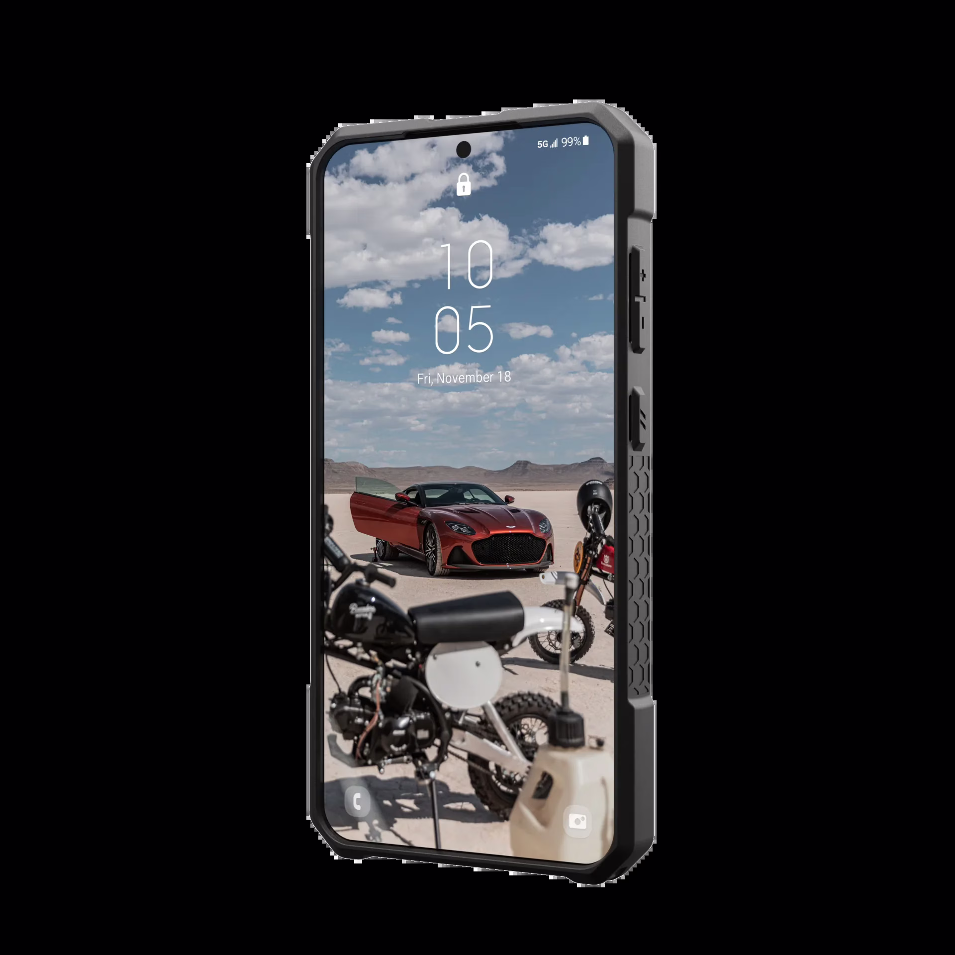 UAG รุ่น Monarch - เคส Galaxy S24 Plus - สี Crimson