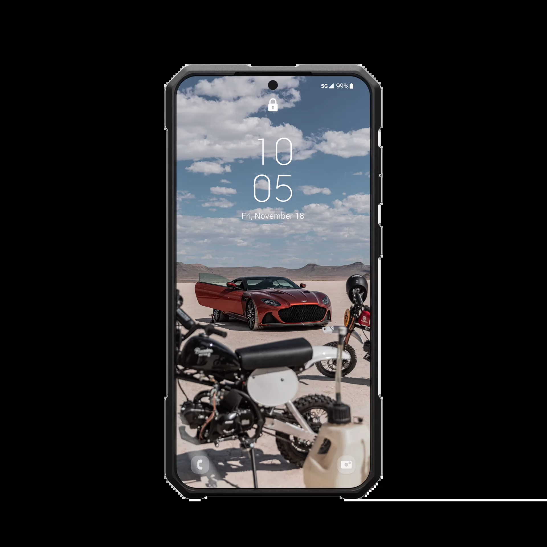 UAG รุ่น Monarch - เคส Galaxy S24 Plus - สี Crimson