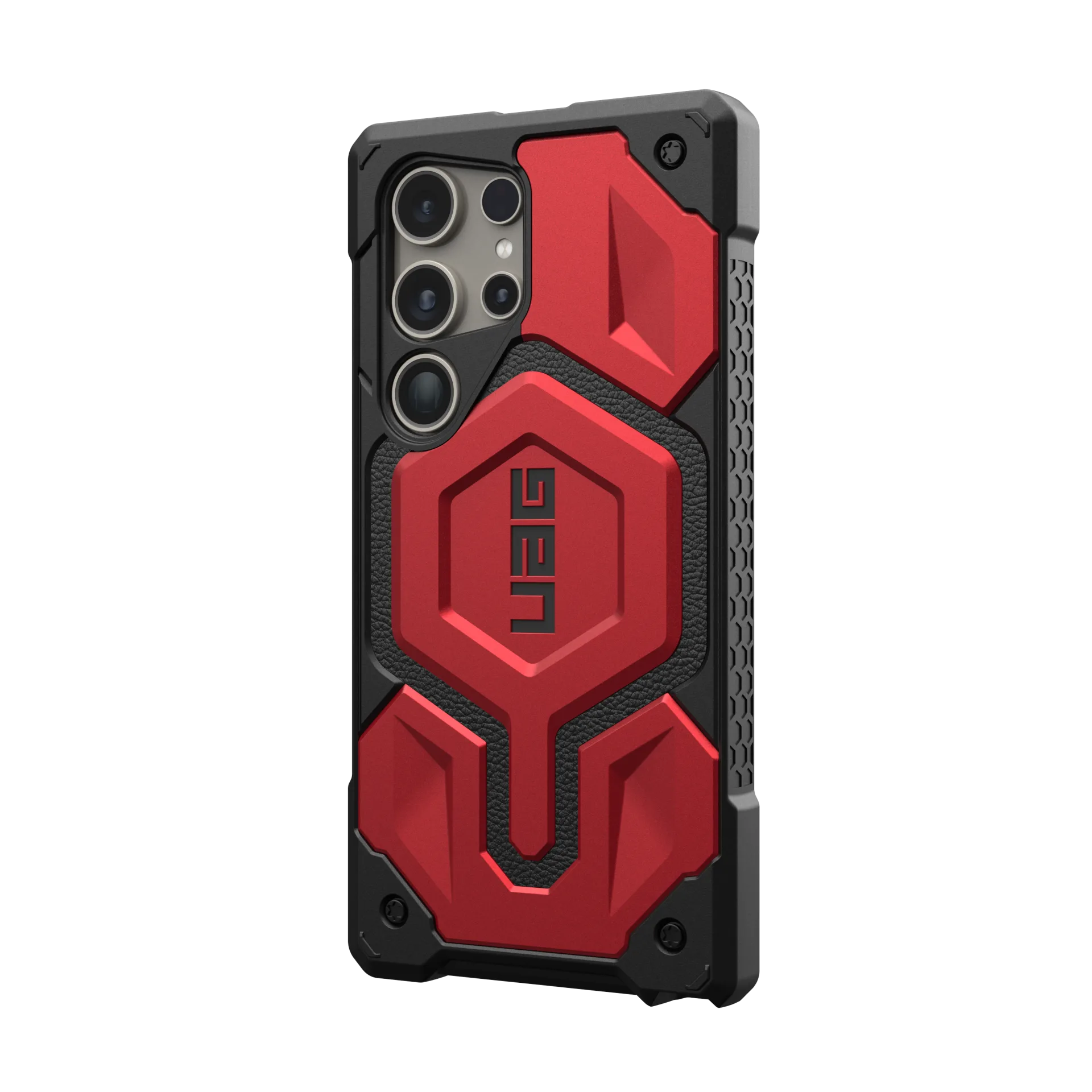 UAG รุ่น Monarch Pro - เคส Galaxy S24 Ultra - สี Crimson
