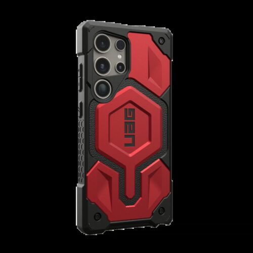 UAG รุ่น Monarch Pro - เคส Galaxy S24 Ultra - สี Crimson - Image 3