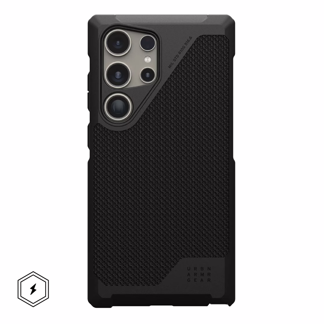 UAG รุ่น Metropolis LT with Magnetic - เคส Galaxy S24 Ultra - สี Kevlar Black