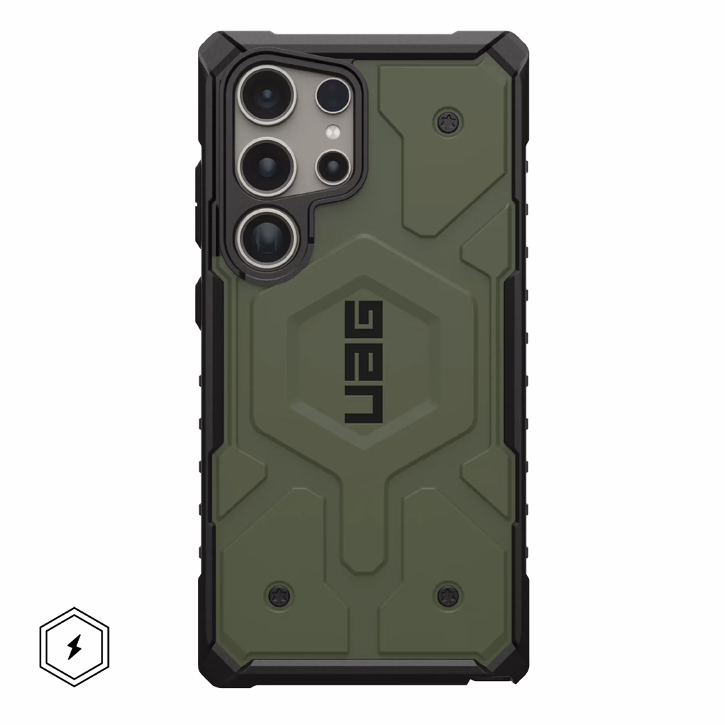 UAG รุ่น Pathfinder with Magnetic - เคส Galaxy S24 Ultra - สี Olive Drab